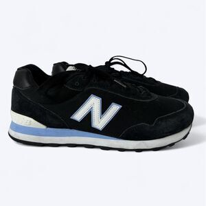 New Balance‎ 515 V3 Sneakers Womens Sz 10 Black Carolina Blue Running WL515CO3